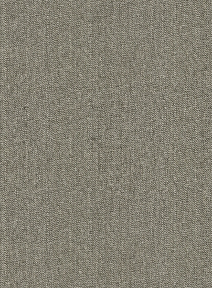 Heavy Linen Sage Green Highland Trousers - Image 7