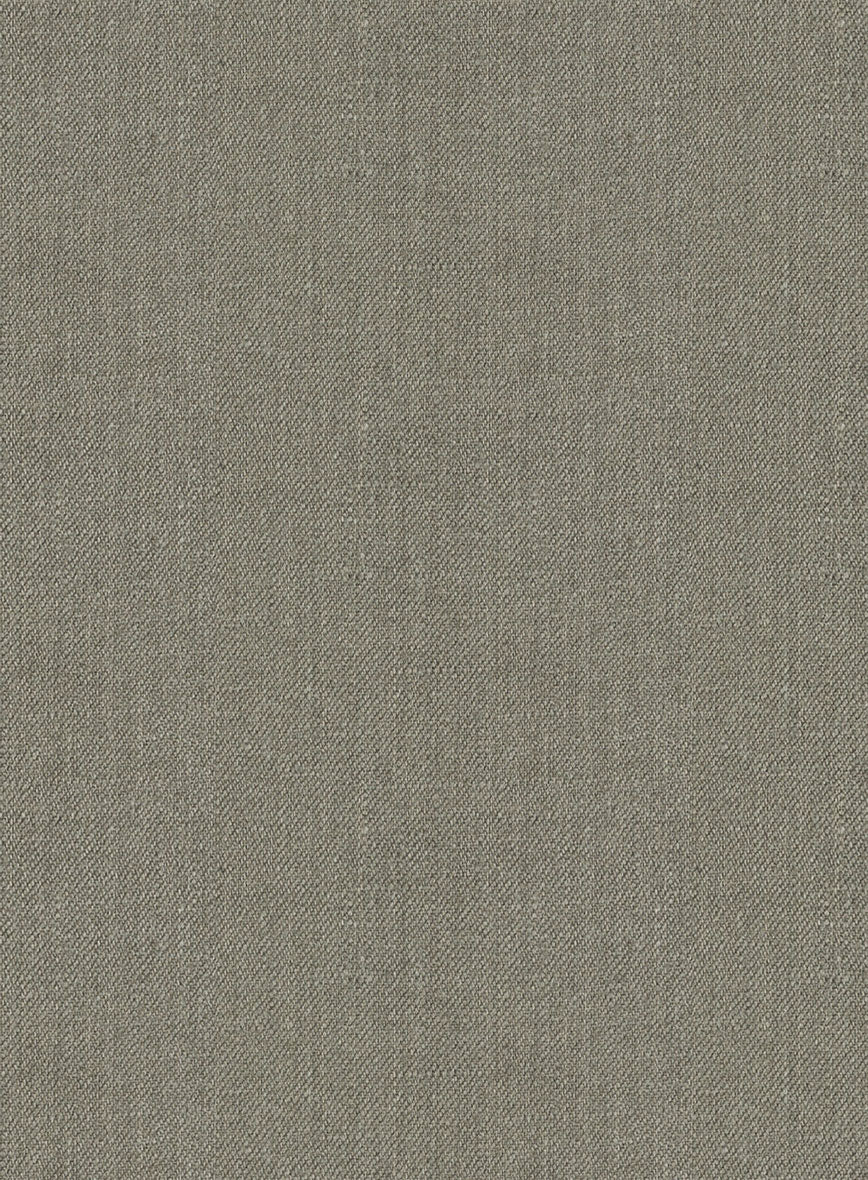 Heavy Linen Sage Green Jacket - Image 3