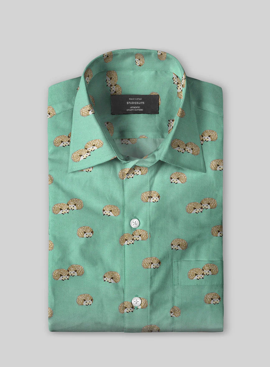 Hedgehog Cotton Shirt