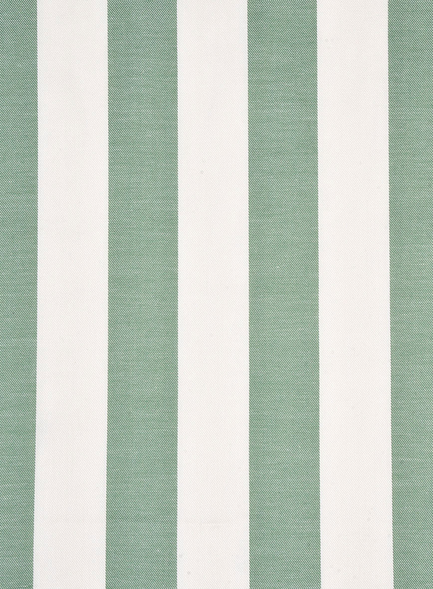 Herbonic Stripe Cotton Shirt - Image 4