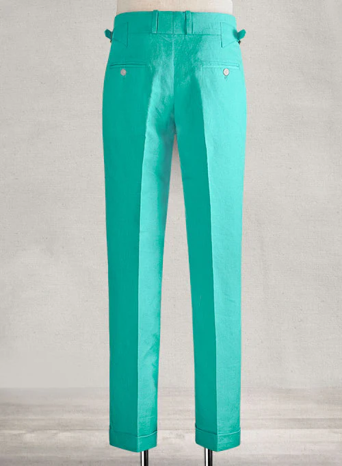 Heritage Linen Trousers - Image 2