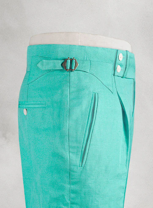 Heritage Linen Trousers - Image 5