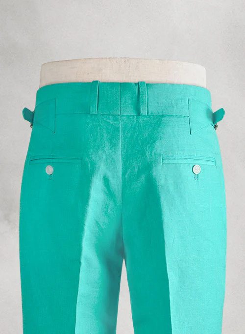 Heritage Linen Trousers - Image 6