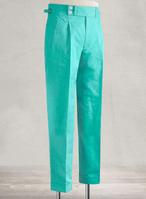 Heritage Linen Trousers - Image 8