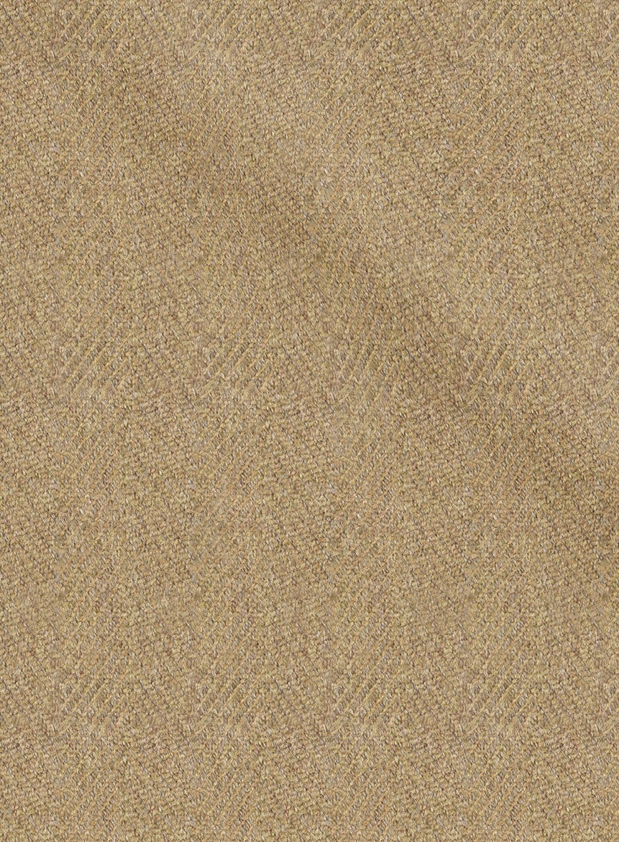 Highlander Beige Herringbone Tweed Pants - Image 3
