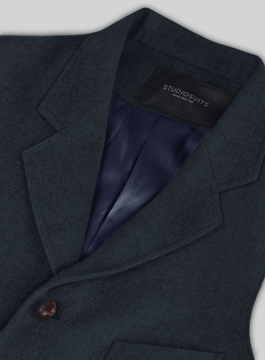 Highlander Blue Tweed Hunting Vest - Image 4