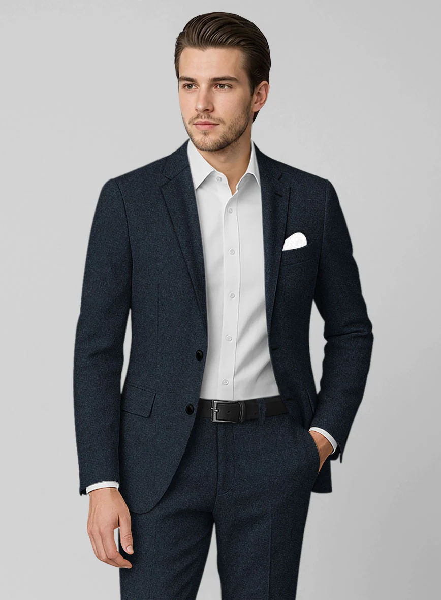 Highlander Blue Tweed Suit - Image 4