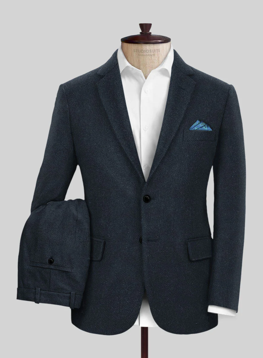 Highlander Blue Tweed Suit - Image 2