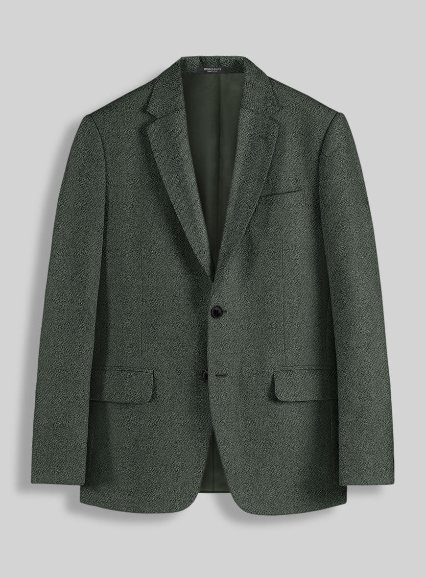 Highlander Bush Green Tweed Suit - Image 3