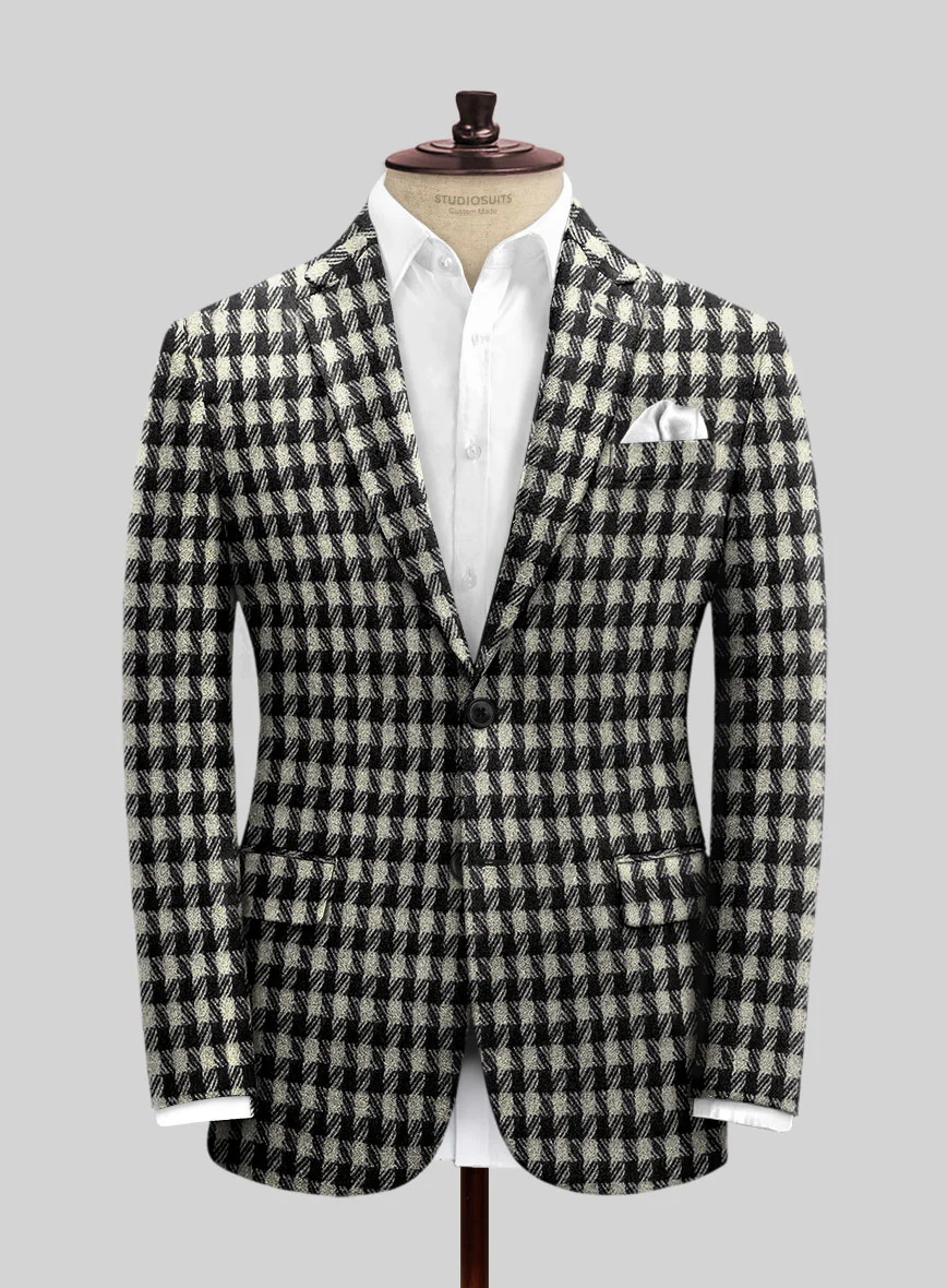 Highlander BW Bold Box Tweed Jacket - Image 3