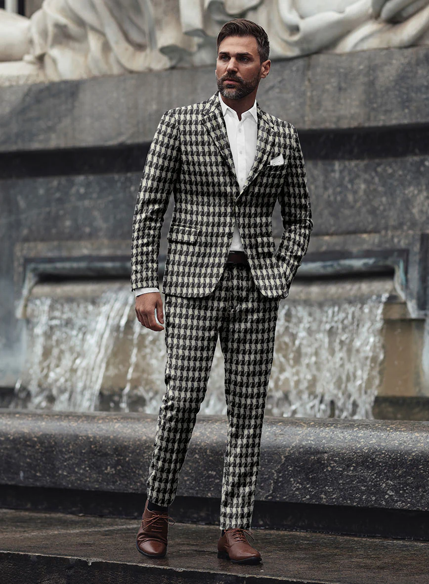 Highlander BW Bold Box Tweed Suit - Image 2