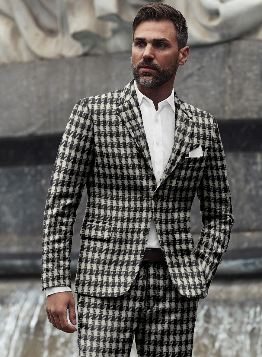 Highlander BW Bold Box Tweed Suit - Image 4