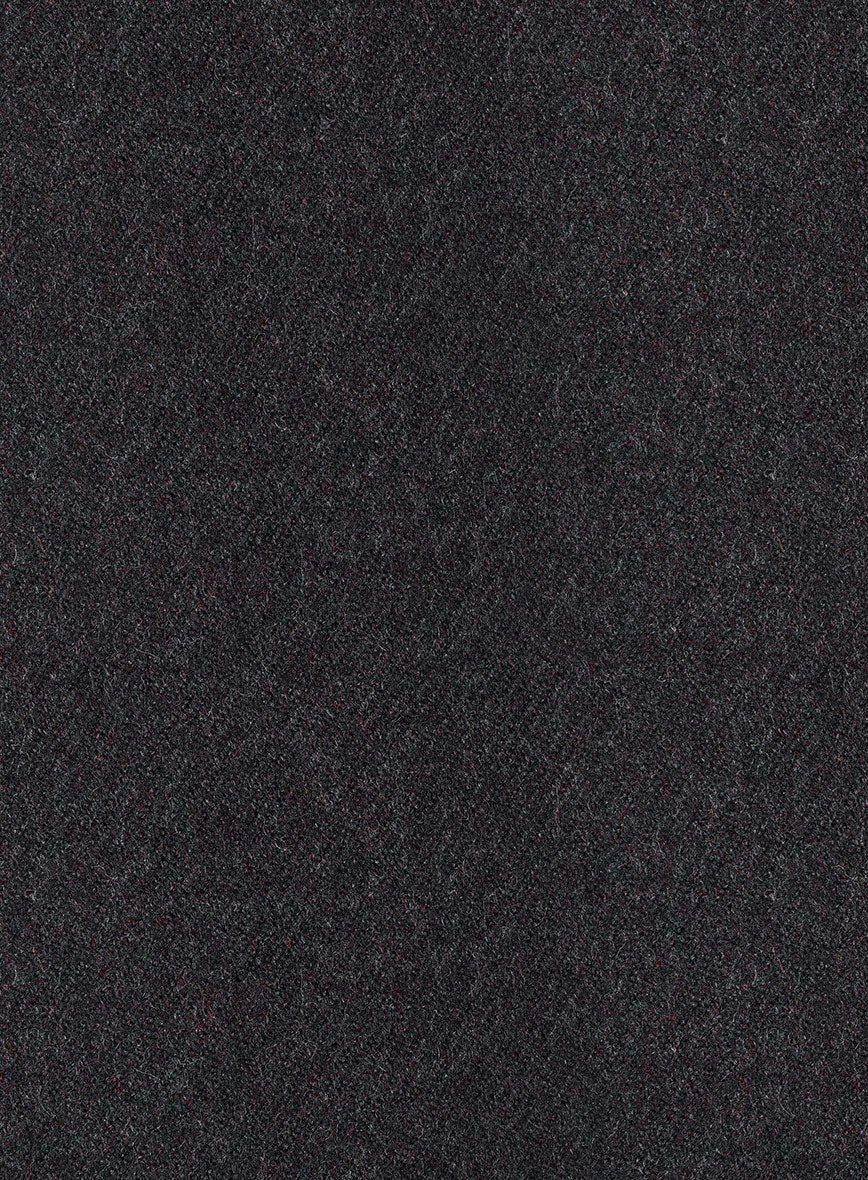 Highlander Charcoal Tweed GQ Overcoat - Image 3