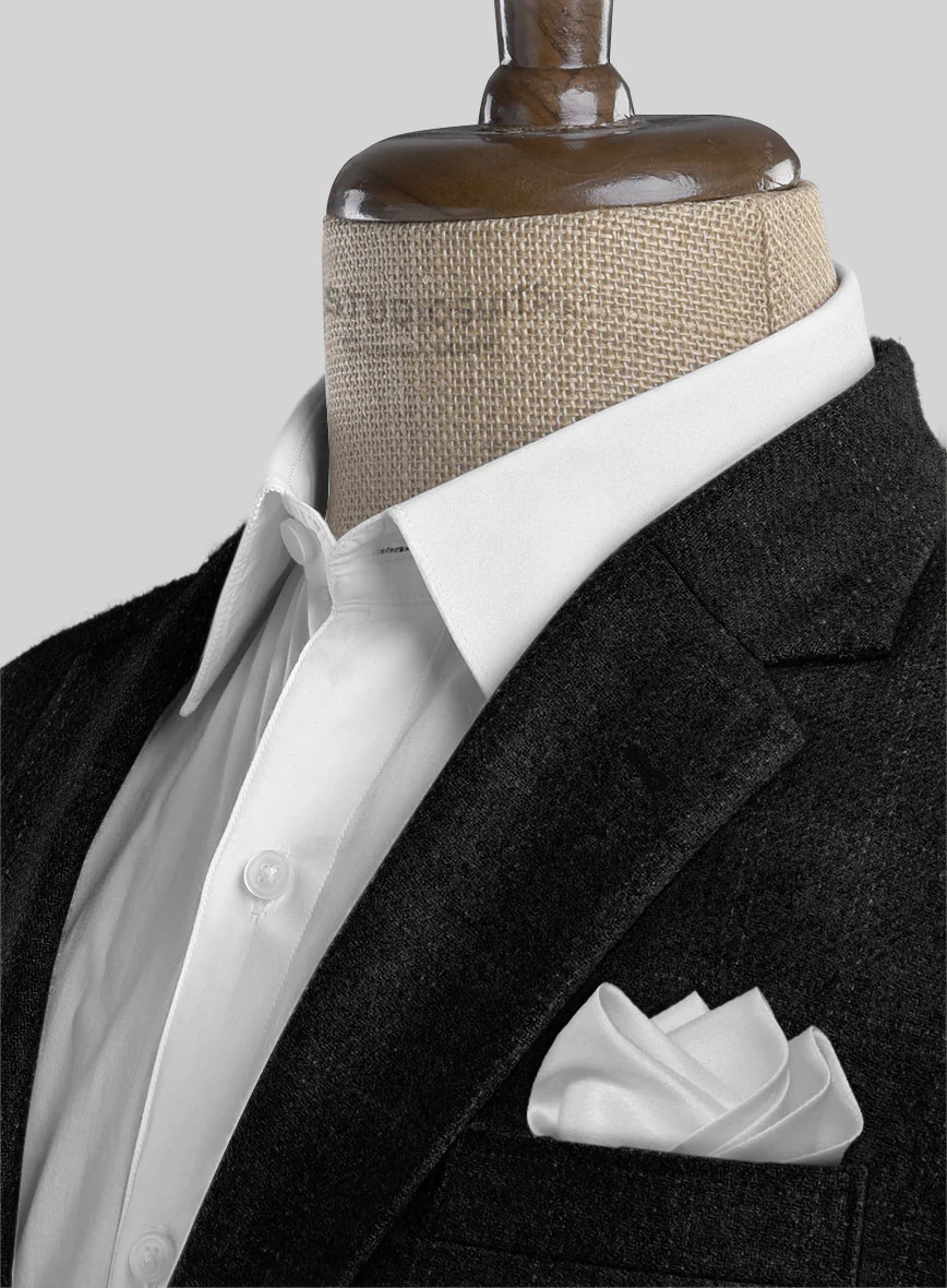 Highlander Charcoal Windowpane Tweed Jacket - Image 3