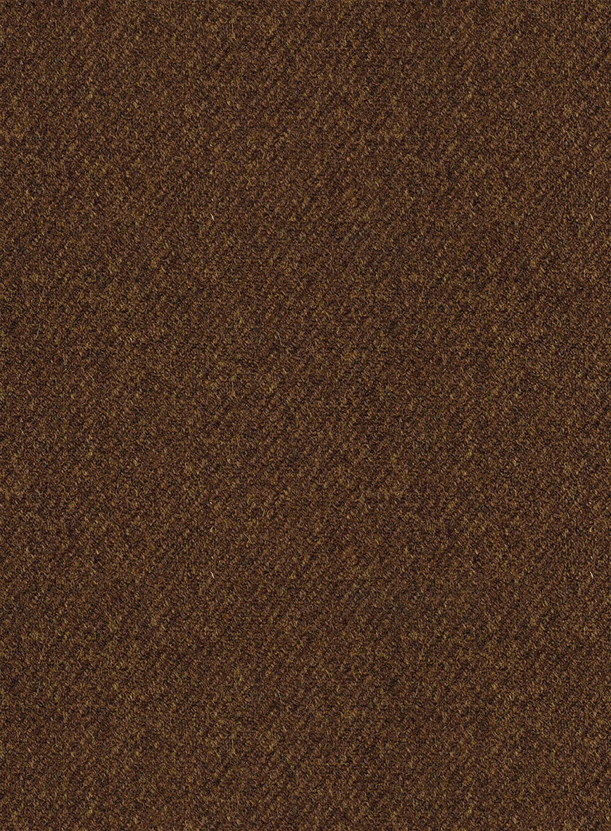 Highlander Coca Brown Tweed Double Breasted Jacket - Image 2