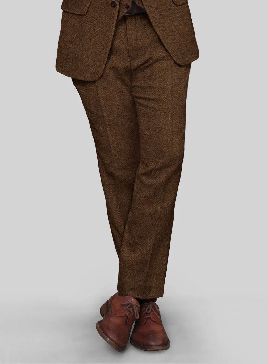 Highlander Coca Brown Tweed Suit - Image 6
