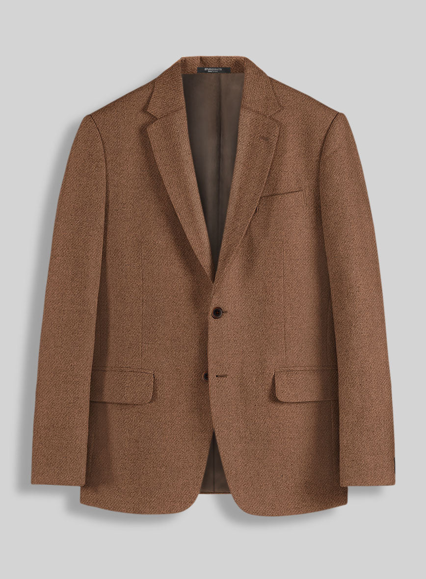Highlander Earthy Brown Tweed Suit - Image 4