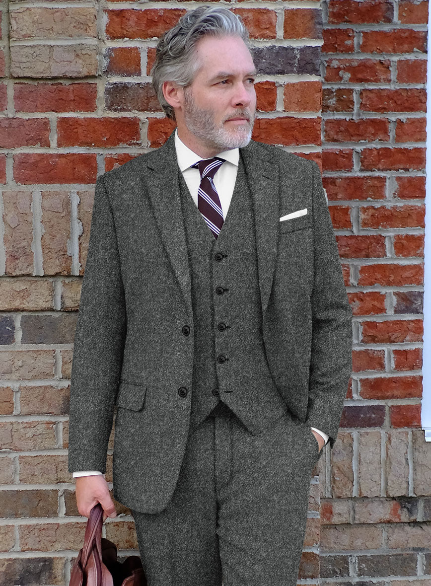 Highlander Gray Tweed Suit - Image 4