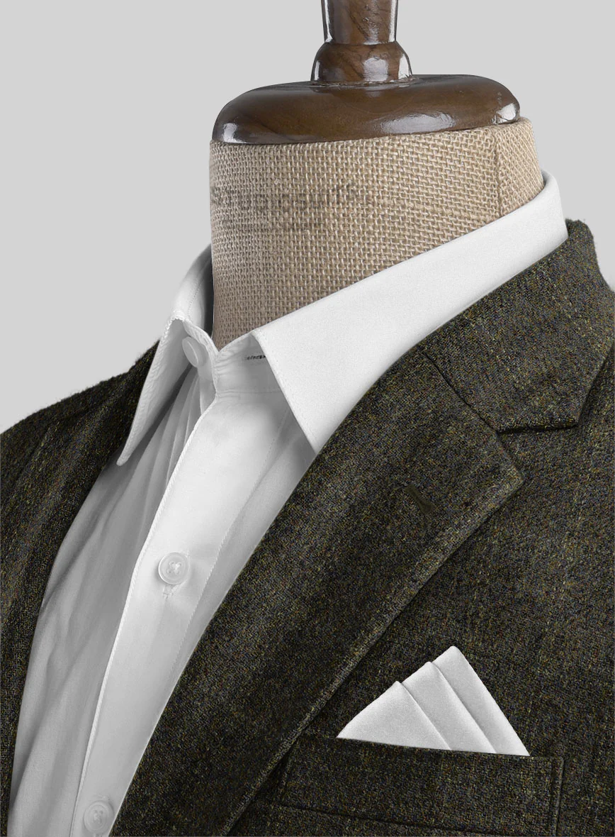 Highlander Green Windowpane Tweed Jacket - Image 3