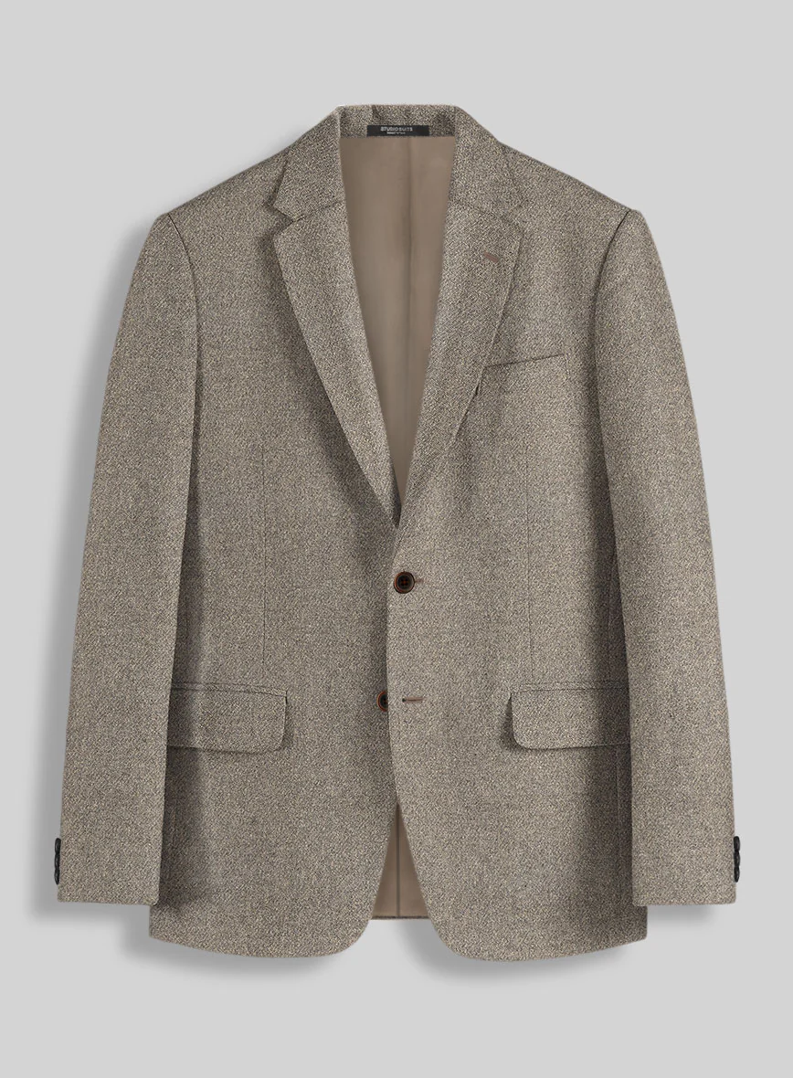 Highlander Greige Tweed Suit - Image 3