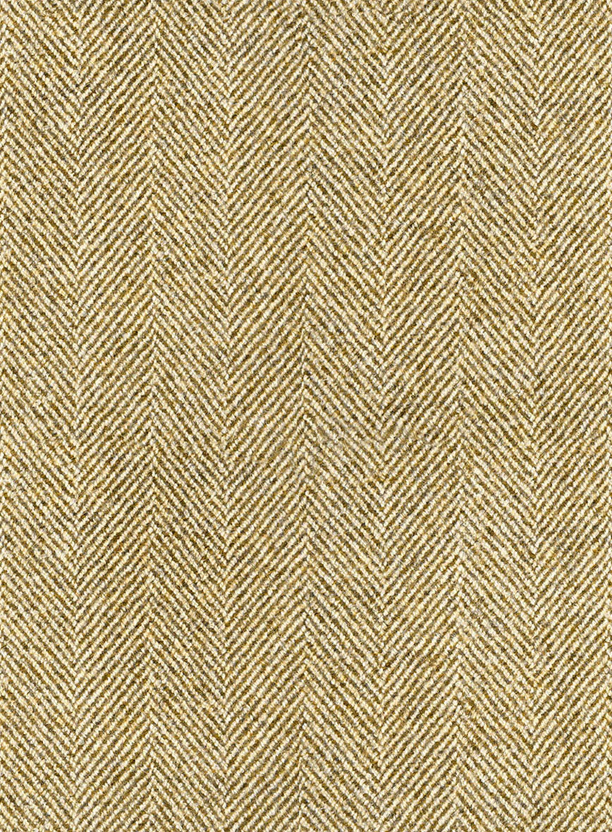 Highlander Heavy Beige Herringbone Tweed Suit - Image 6
