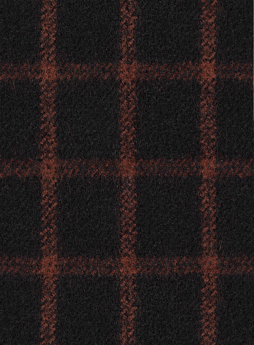Highlander Heavy Black Check Tweed Suit - Image 7