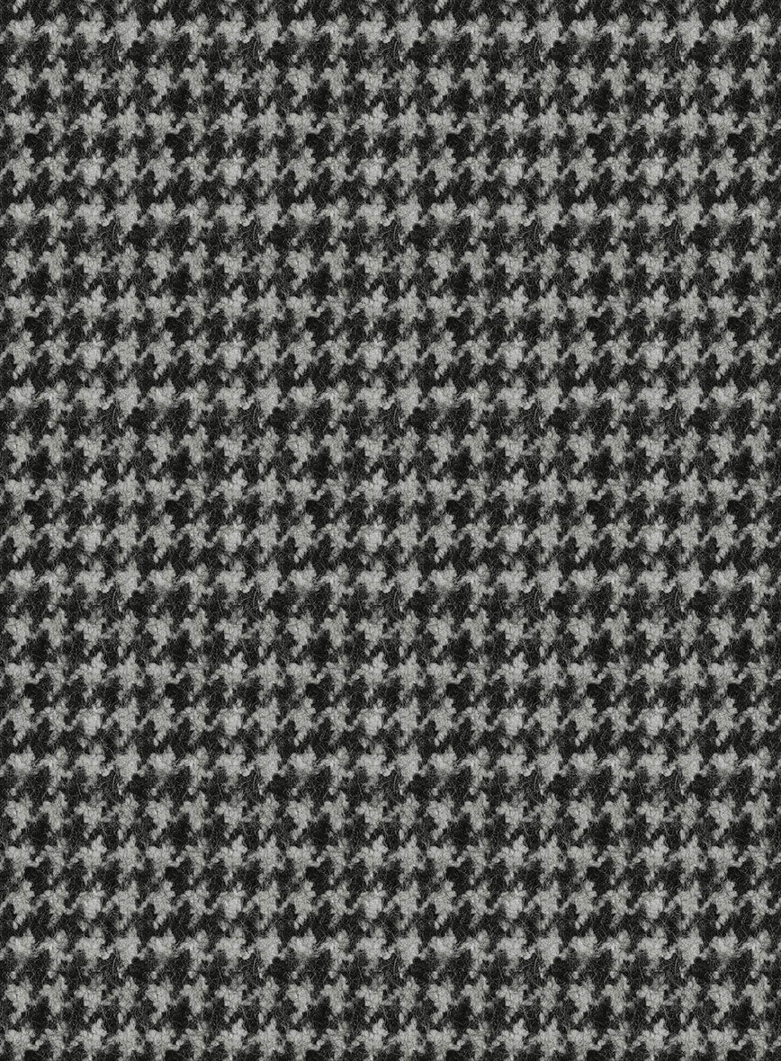 Highlander Heavy Black Houndstooth Tweed Pants - Image 3