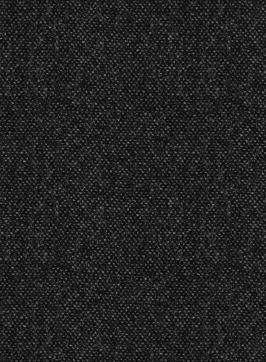 Highlander Heavy Charcoal Bedford Tweed Jacket - Image 4
