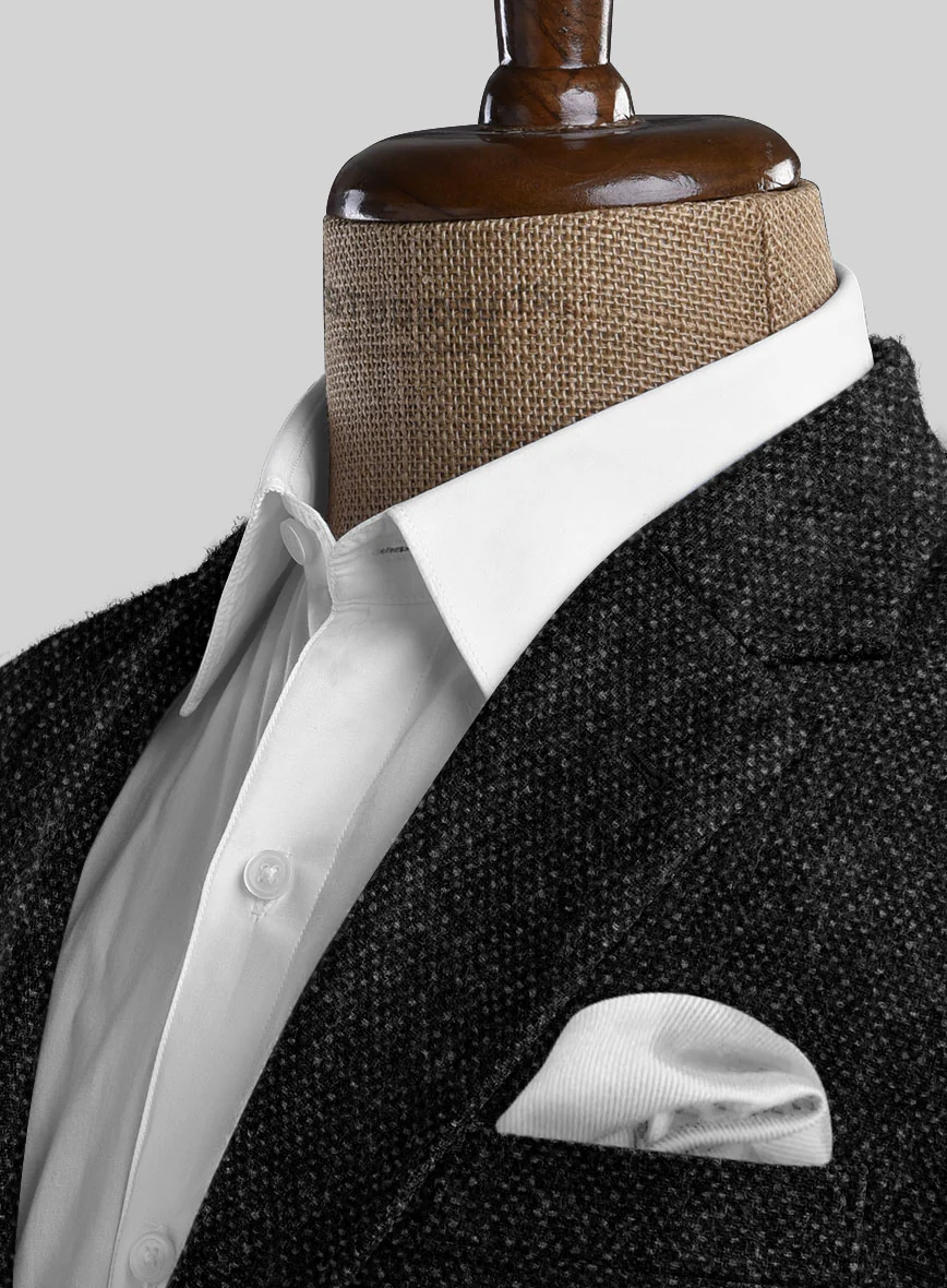 Highlander Heavy Charcoal Bedford Tweed Suit - Image 5