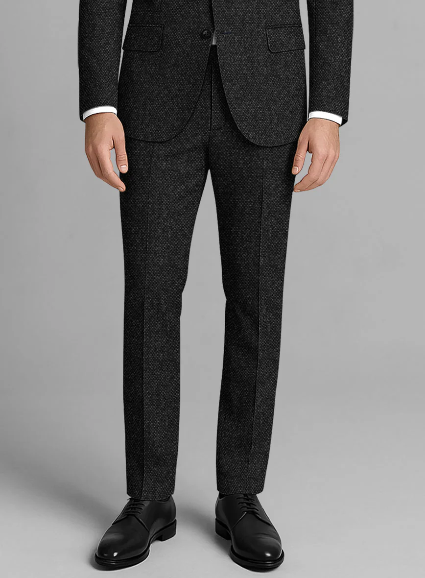 Highlander Heavy Charcoal Bedford Tweed Suit - Image 7