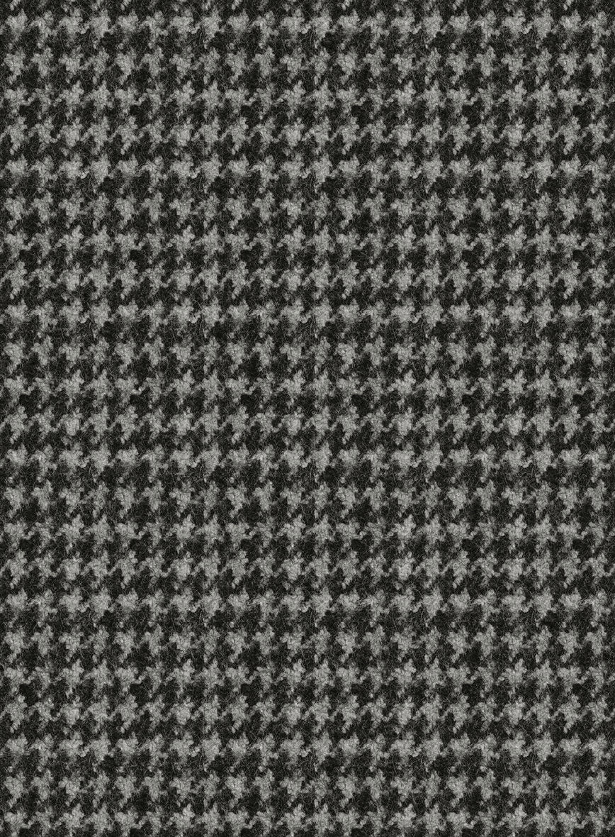 Highlander Heavy Charcoal Houndstooth Tweed Suit - Image 8