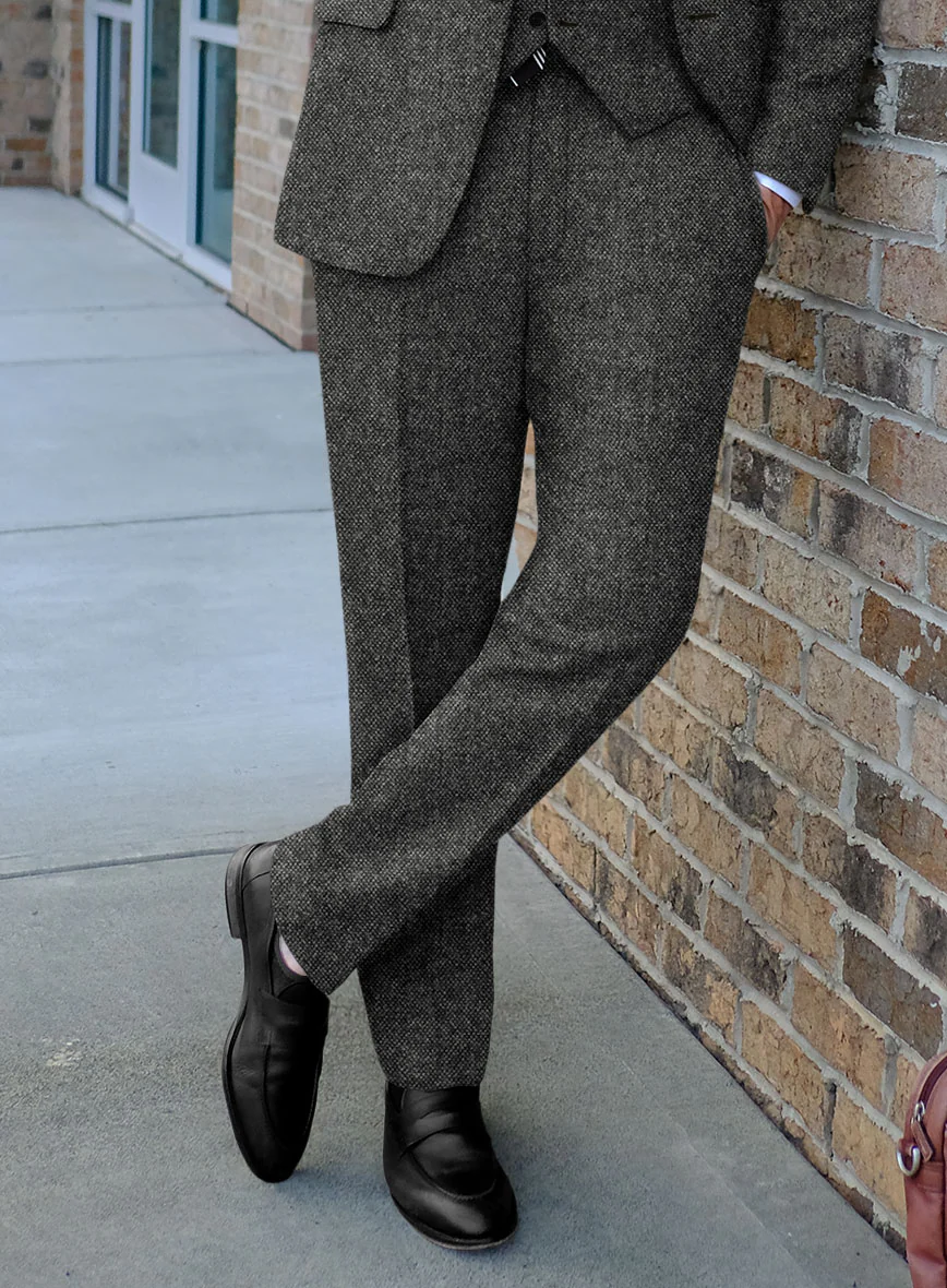 Highlander Heavy Gray Bedford Tweed Suit - Image 5