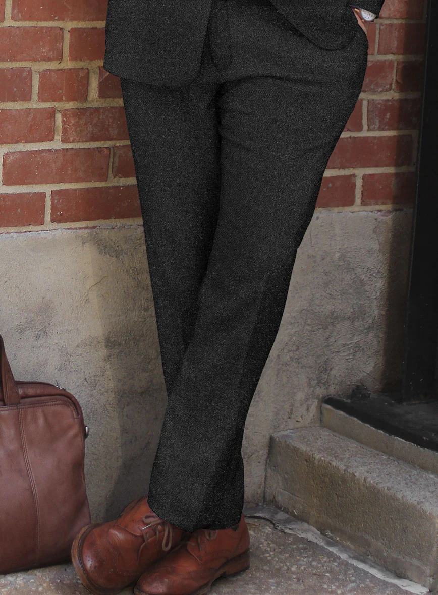 Highlander Heavy Heritage Charcoal Tweed Pants - Image 2