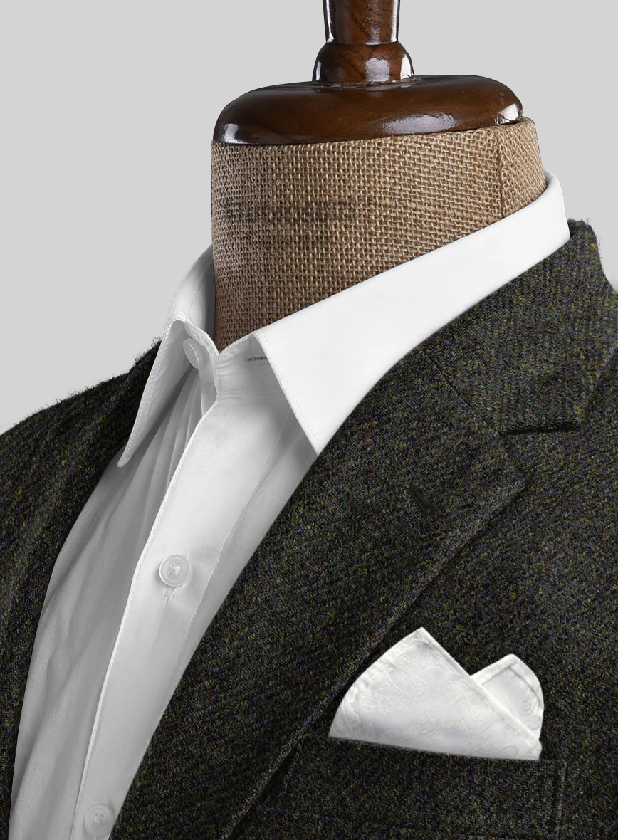 Highlander Heavy Heritage Green Tweed Jacket - Image 2