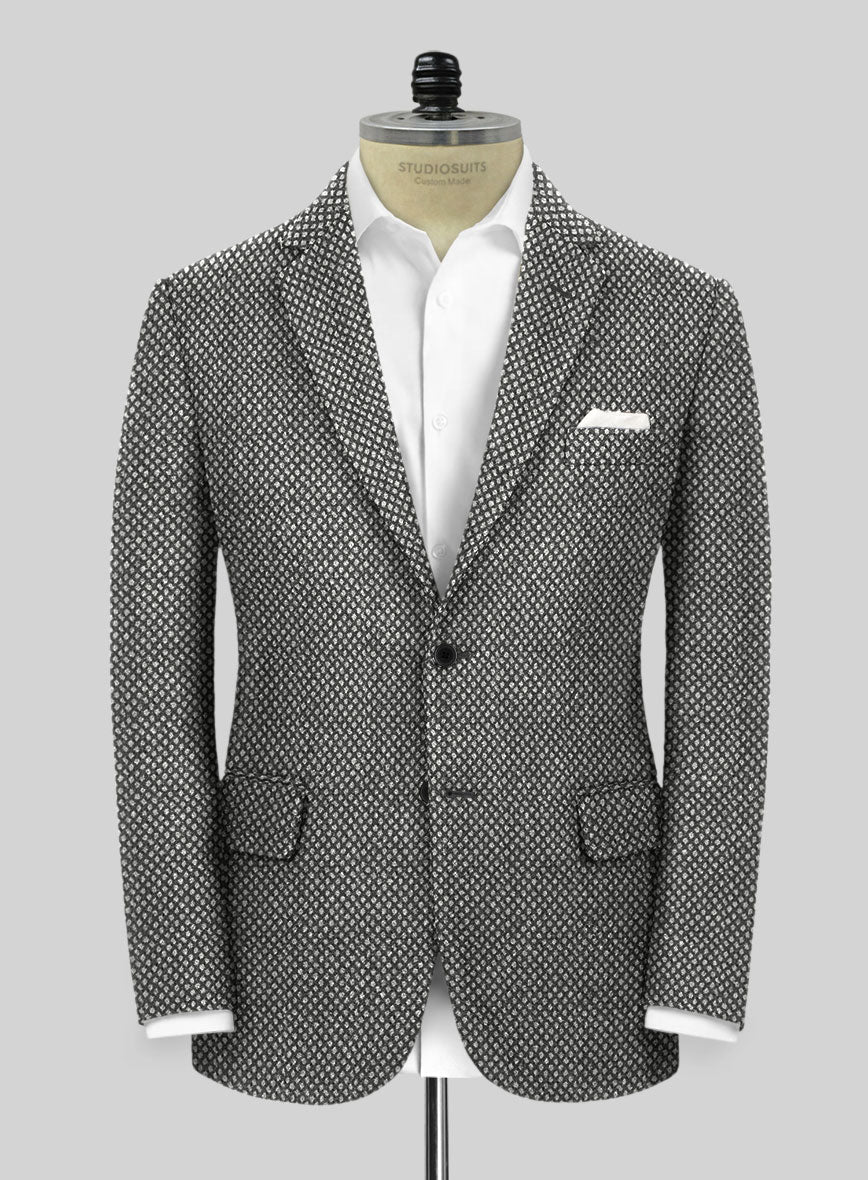 Highlander Heavy Honeycomb Gray Tweed Suit - Image 3
