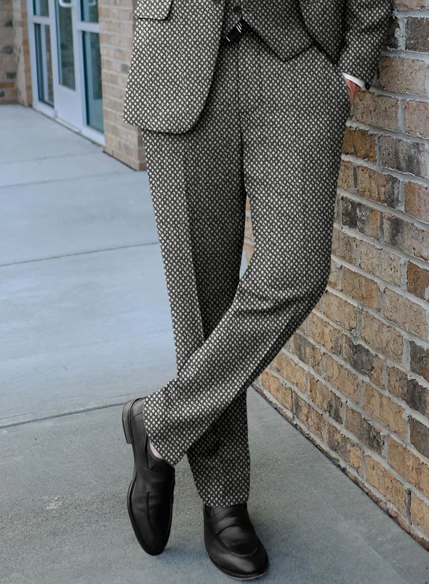 Highlander Heavy Honeycomb Gray Tweed Suit - Image 4