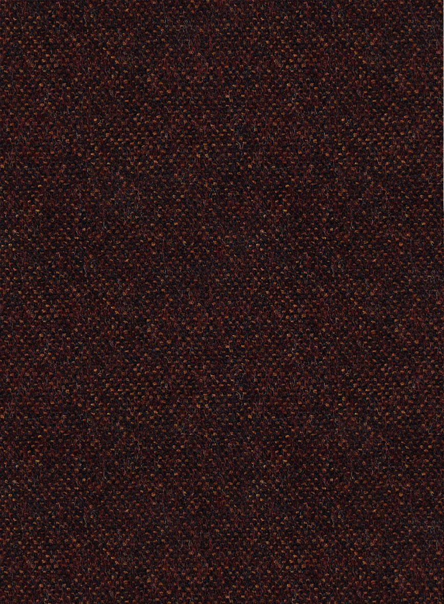 Highlander Heavy Wine Bedford Tweed Hunting Vest - Image 5