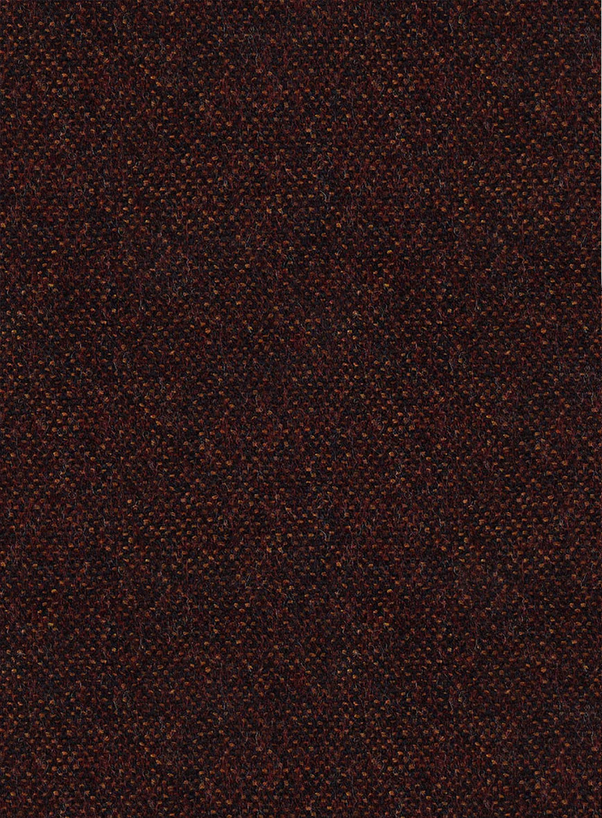 Highlander Heavy Wine Bedford Tweed Suit - Image 7