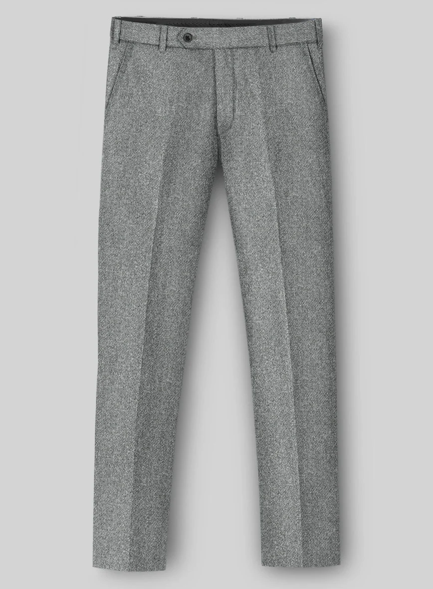 Highlander Light Gray Tweed Pants - Image 2