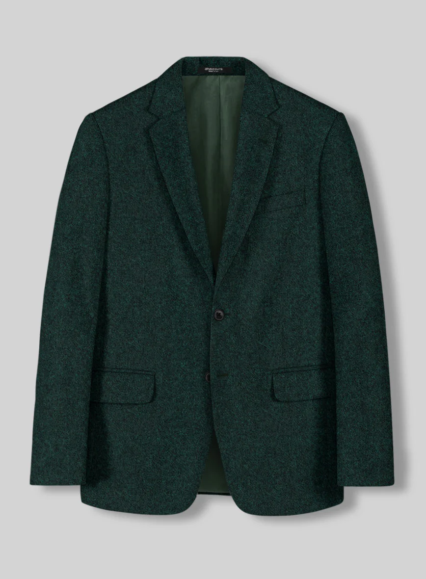 Highlander Melange Green Tweed Suit - Image 3
