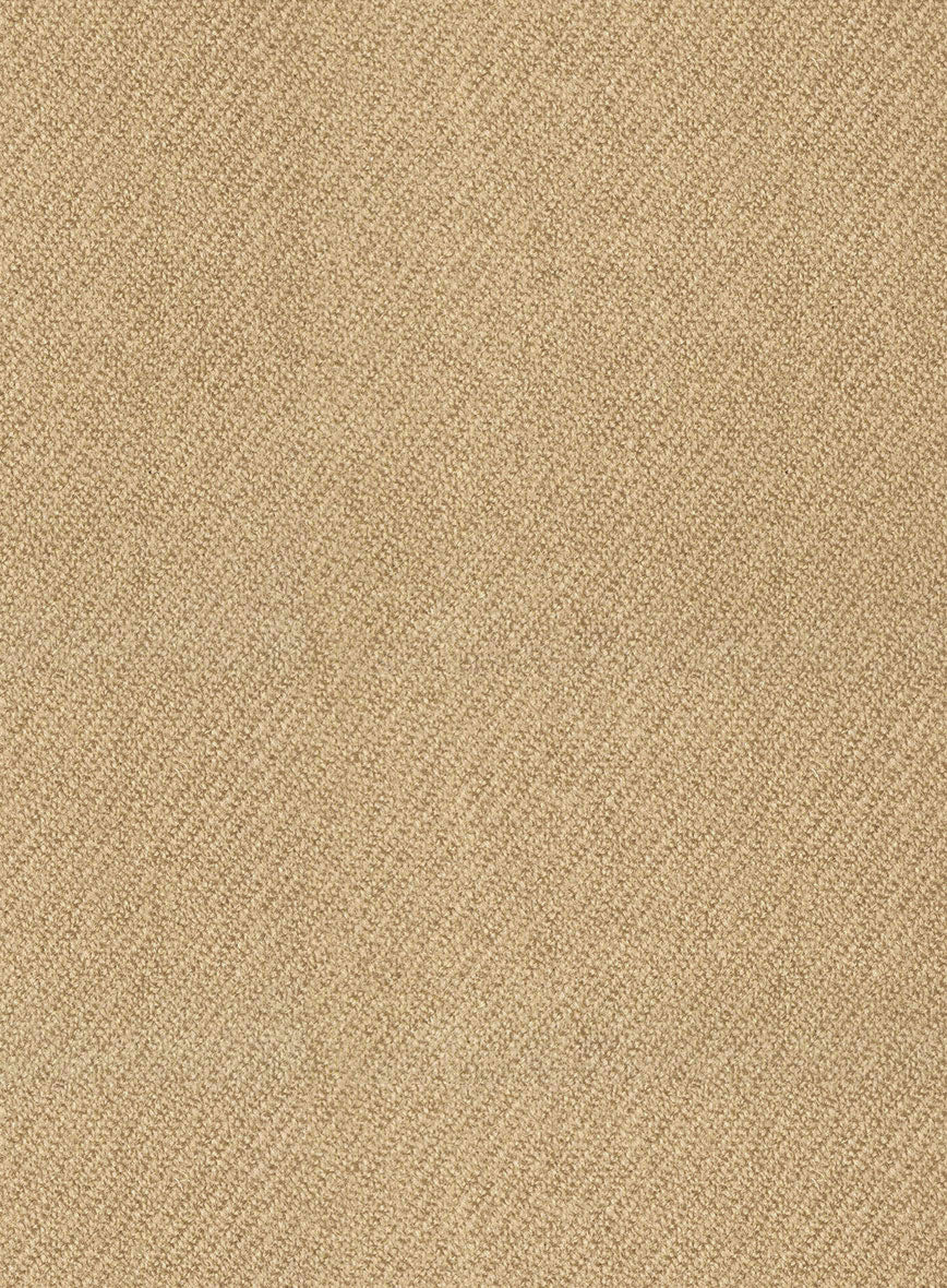 Highlander Sahara Beige Tweed Pea Coat - Image 3