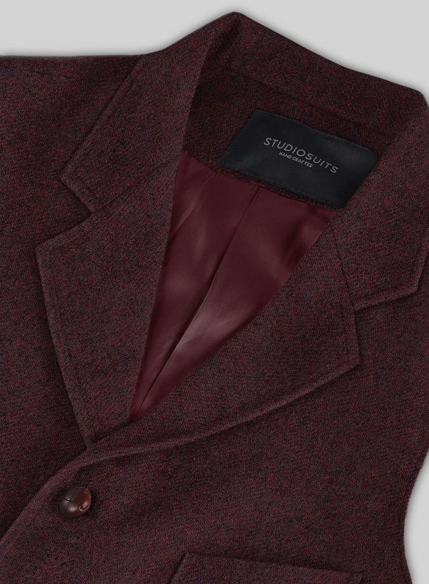 Highlander Sangria Tweed Hunting Vest - Image 4