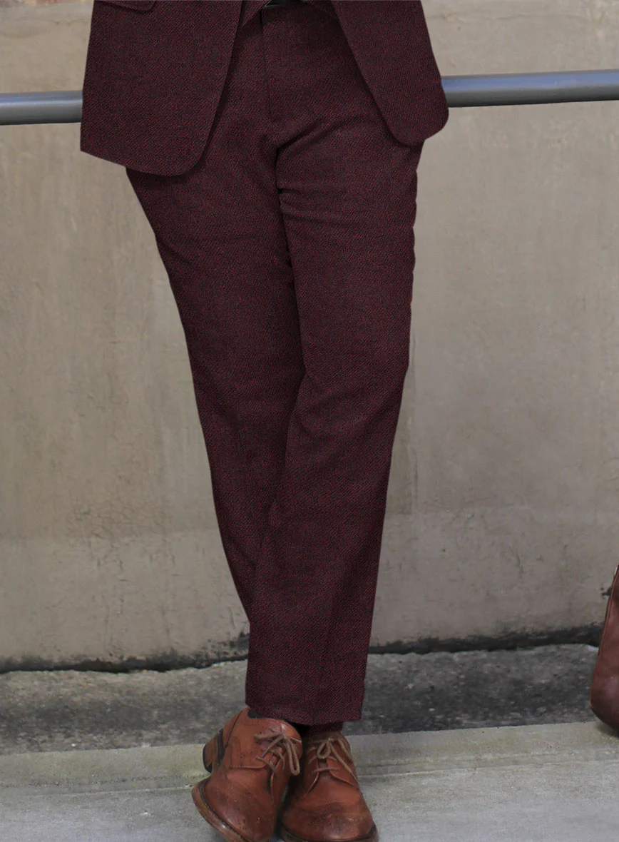 Highlander Sangria Tweed Suit - Image 4