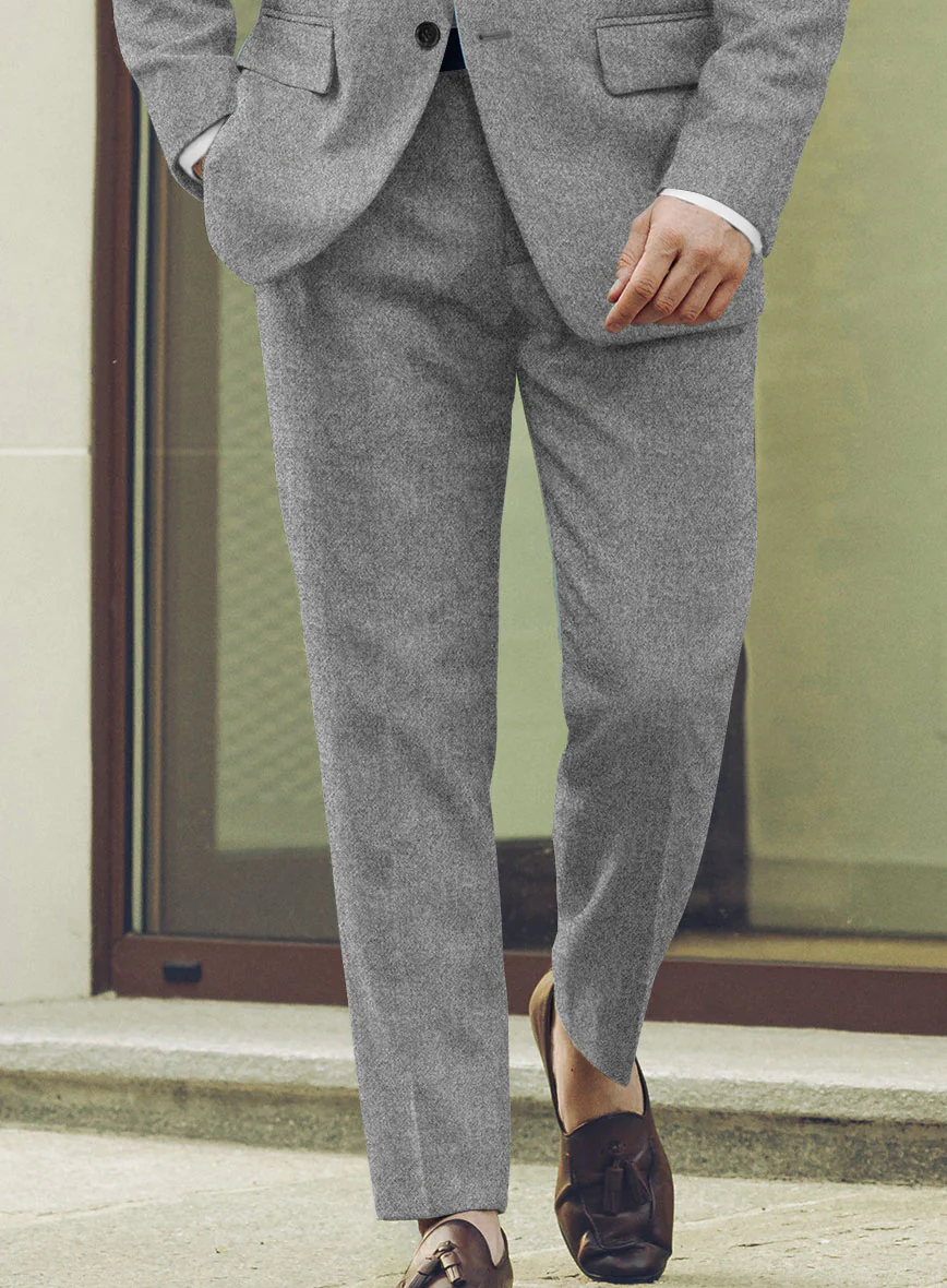 Highlander Steel Gray Tweed Suit - Image 6