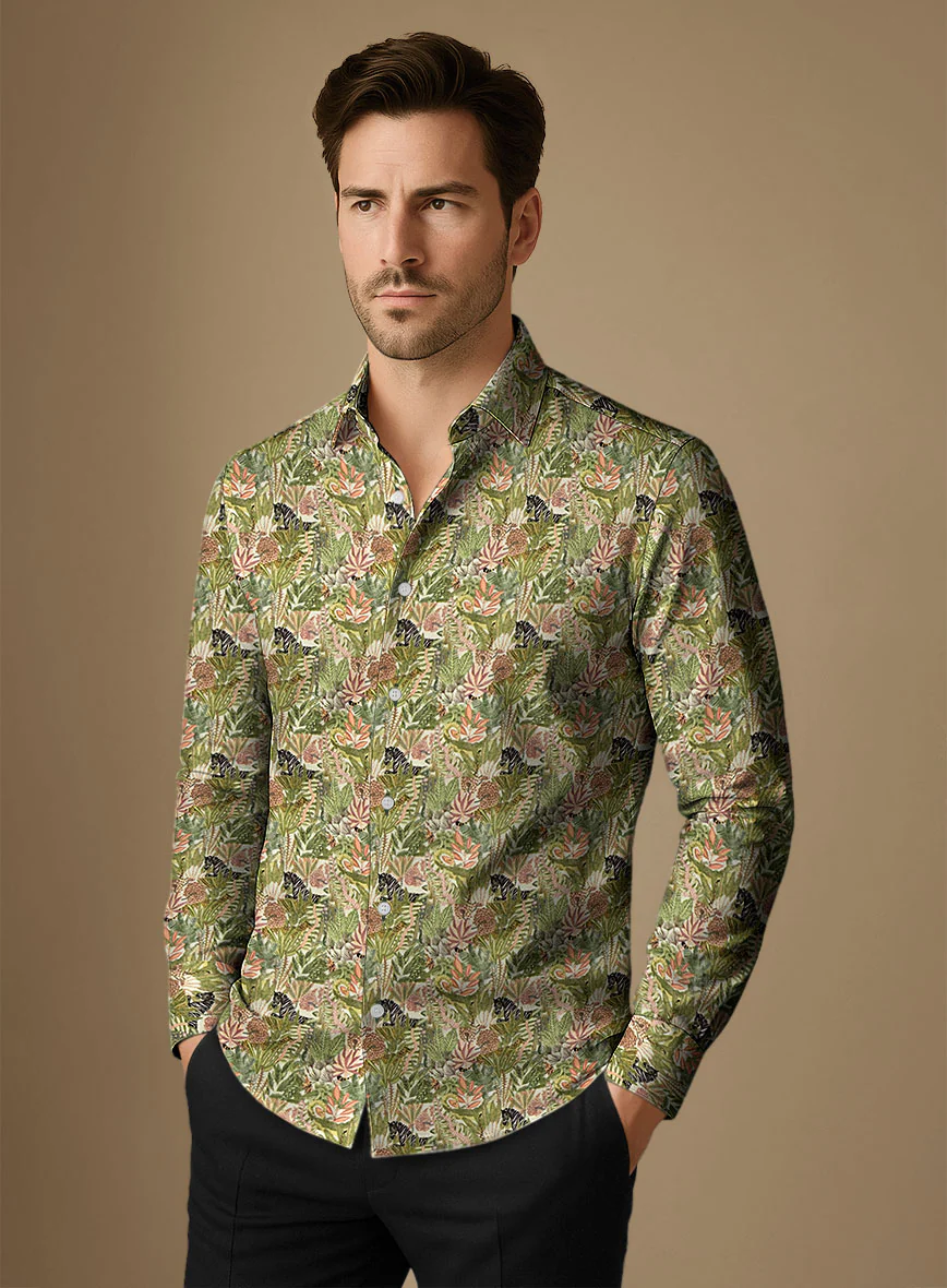 Hilario Silk Cotton Shirt - Image 3