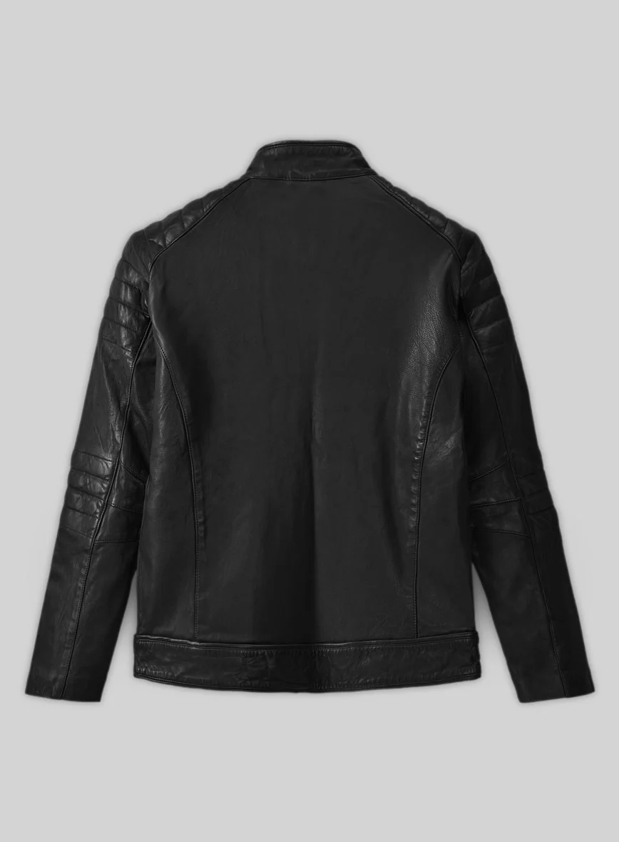 Ignite Moto Black Leather Jacket - Image 7