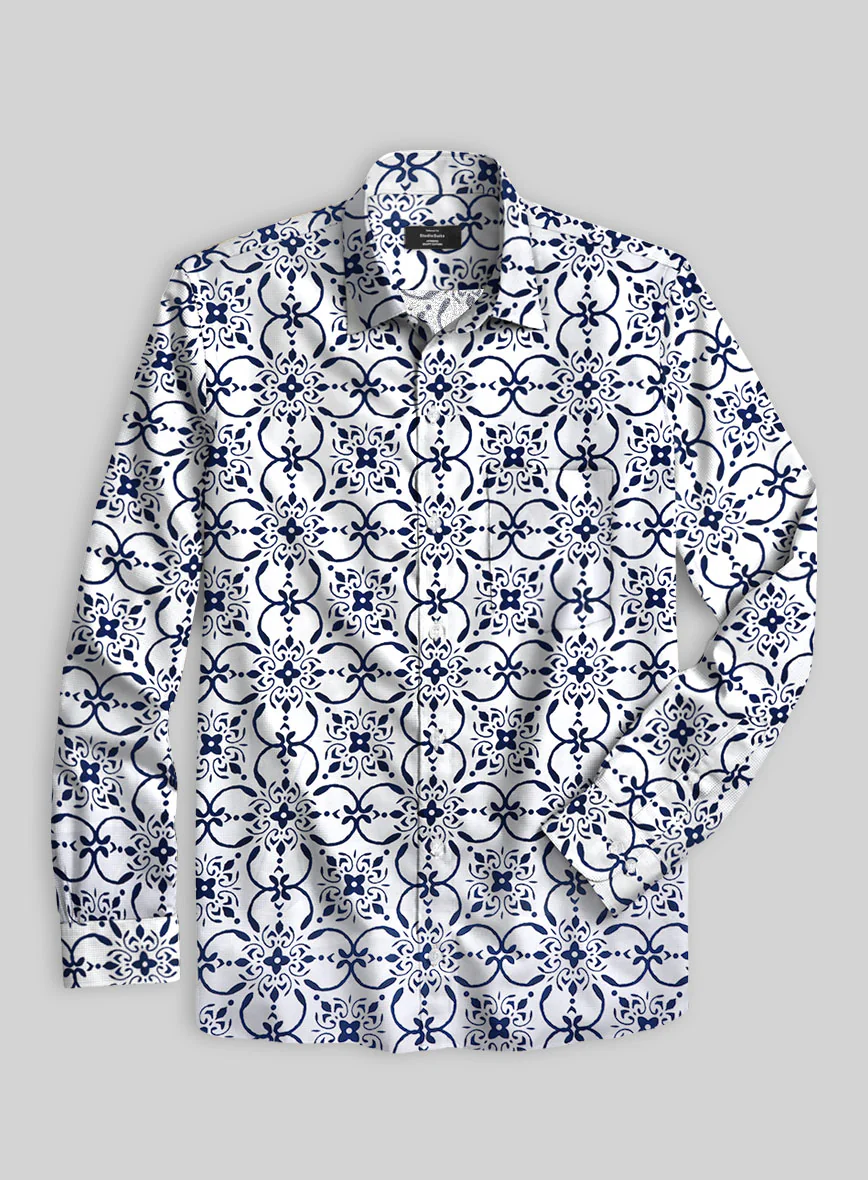 Indi Twist Cotton Lycra Shirt - Image 2