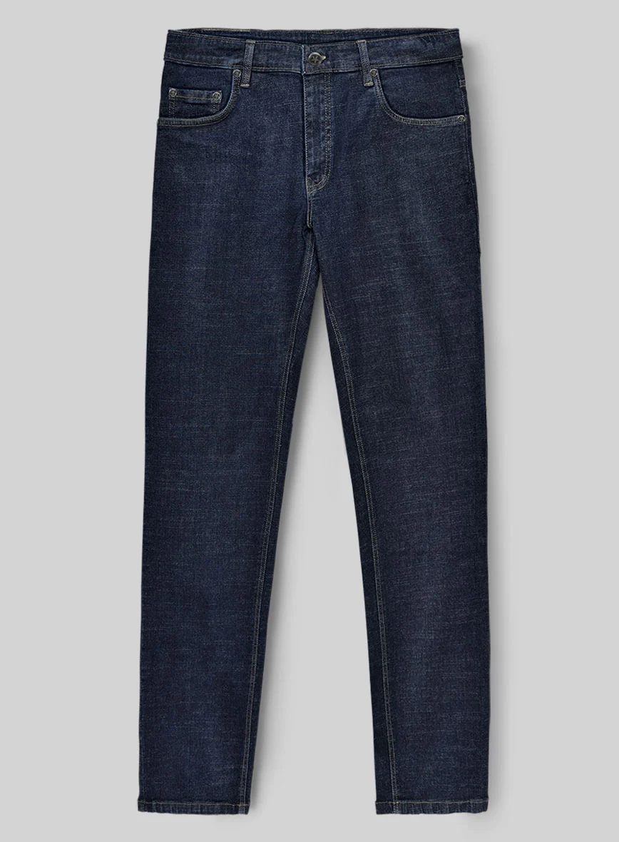 Indigo Stretch Denim Jeans - Image 2