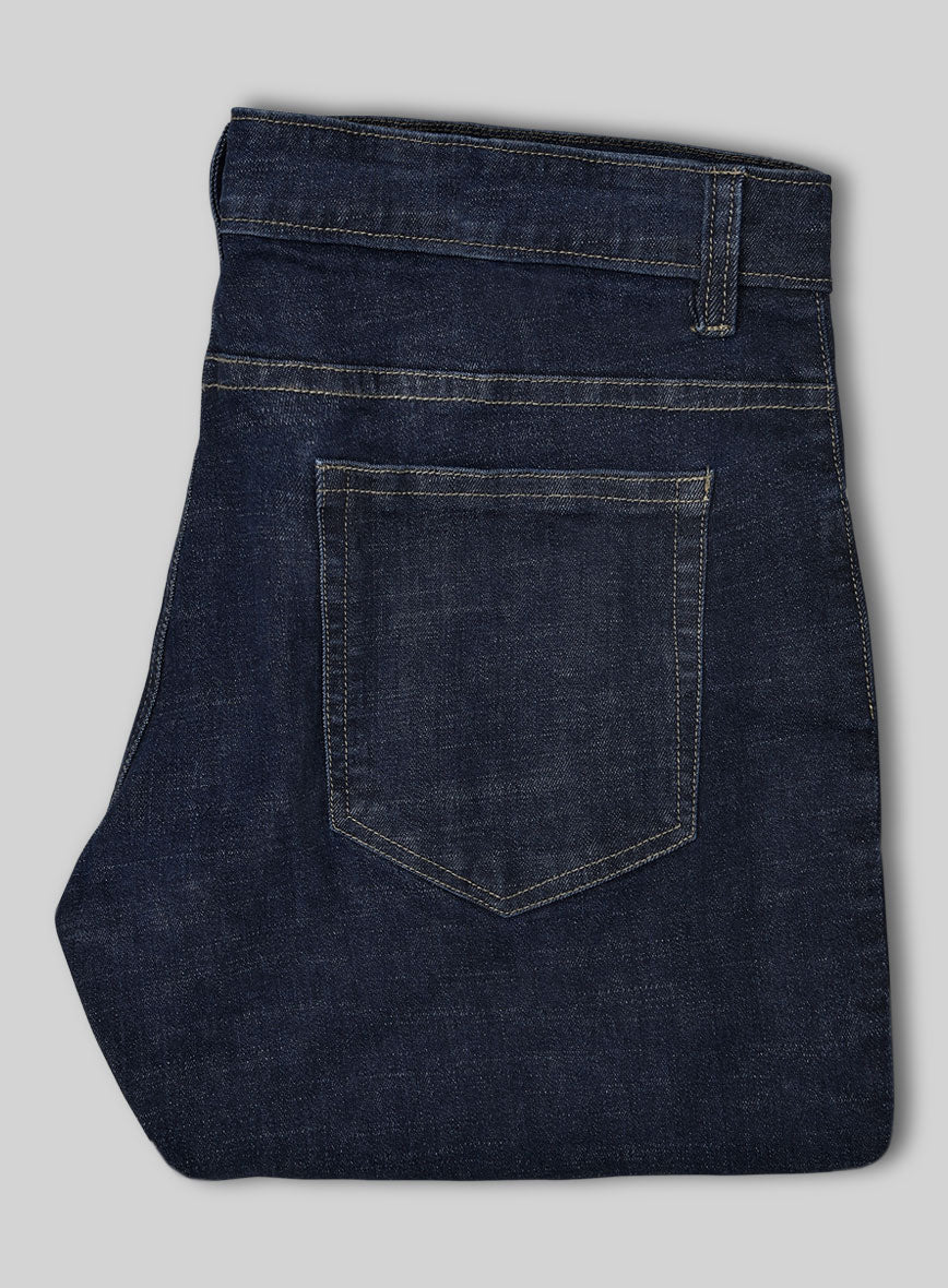 Indigo Stretch Denim Jeans - Image 3