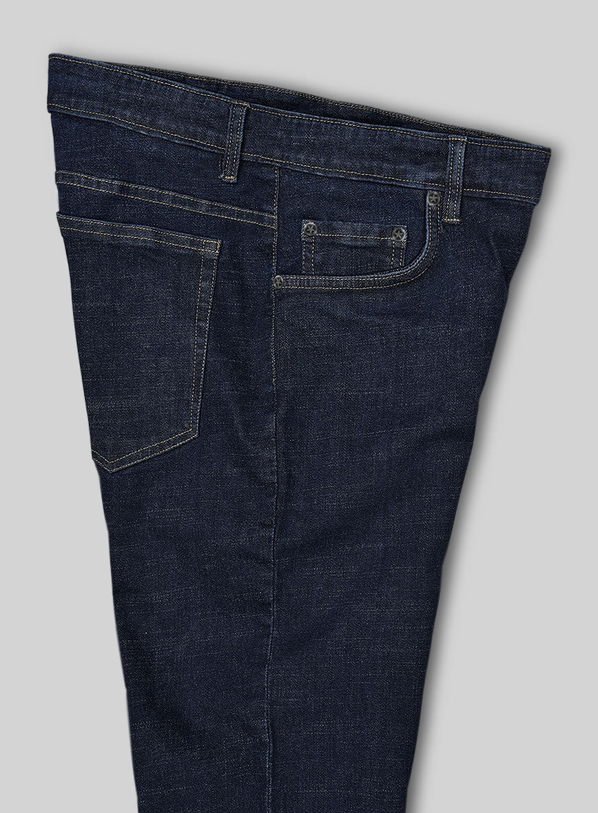 Indigo Stretch Denim Jeans - Image 6